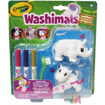 WASHIMALS SET RINOCERONTE