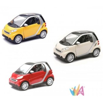 1:24 SMART FORTWO 3 ASS IN WB
