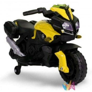 MOTO 6V SPEED GIALLO