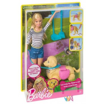 BARBIE A SPASSO COI CUCCIOLI