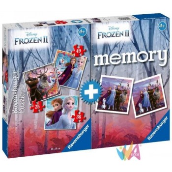MEMORY + 3 PUZZLE FROZEN 2