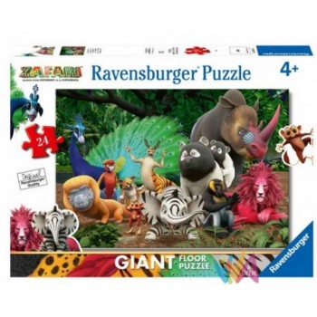 PUZZLE 24 PZ PAVIMENTO ZAFARI