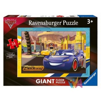 PUZZLE 24 PZ PAVIMENTO CARS...