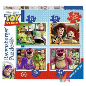 PUZZLE 4IN1 TOYSTORY