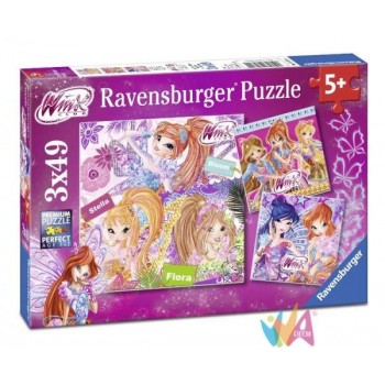 PUZZLE 3X49 PZ WINX