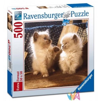 PUZZLE 500 PZ GATTI HIMALAYANI