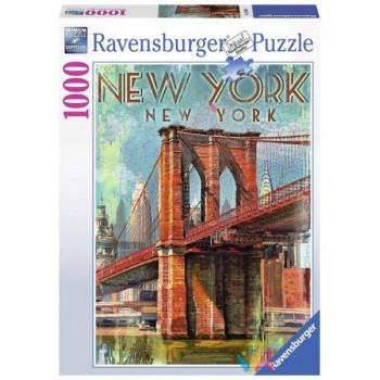 PUZZLE 1000 PZ RETRO NEW YORK