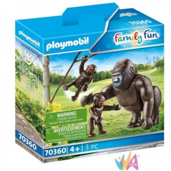 FAMIGLIA DI GORILLA