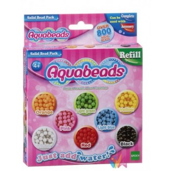AQUABEADS SOLID BEAD PACK,...