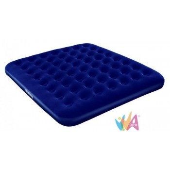 AIRBED BLU FLOCCATO DUE...