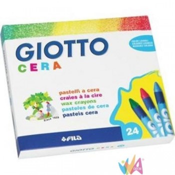 ASTUCCIO 24 GIOTTO CERA