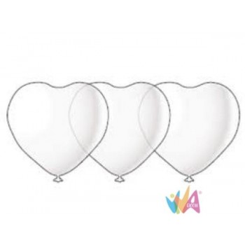 BUSTA 15 PALLONCINI CUORE...