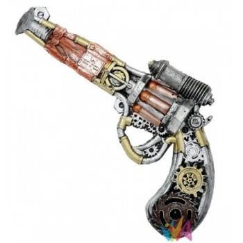 PISTOLA REVOLVER STEAMPUNK...