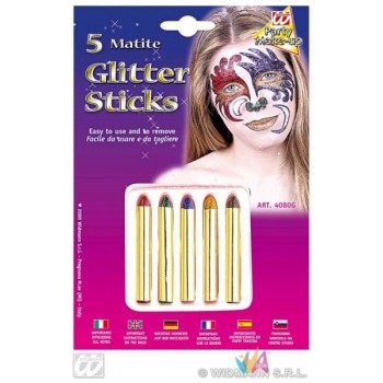 SET DA 5 MATITE GLITTER -...