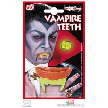 DENTI VAMPIRO FOSFORESCENTI
