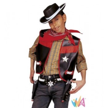 COWBOY (GILET, CAPPELLO,...