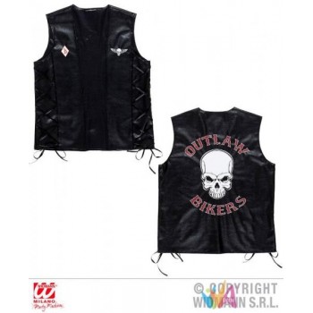 GILET OUTLAW BIKERS SIMILPELLE