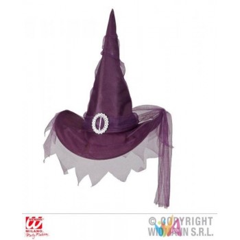 CAPPELLO STREGA VIOLA CON...