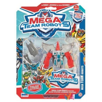 MEGA TEAM ROBOTS BLISTER 4 ASS