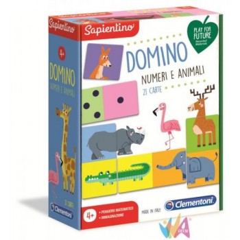 DOMINO NUMERI E ANIMALI!