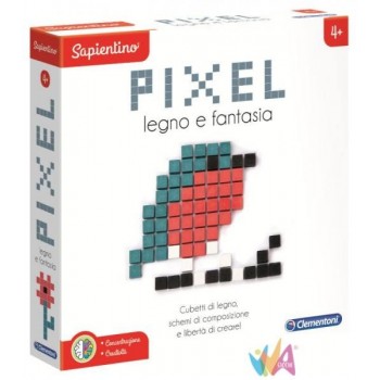 EMOZ. PIXEL LEGNO E FANTASIA