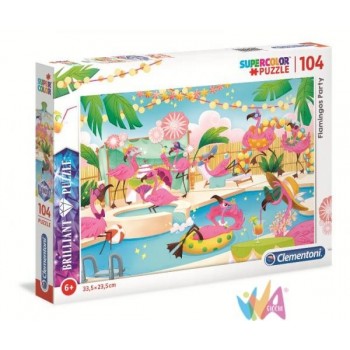 PUZZLE 104 PZ FLAMINGOS