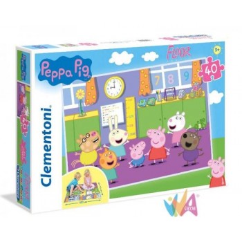 PUZZLE MAXI 40 PZ PEPPA PIG