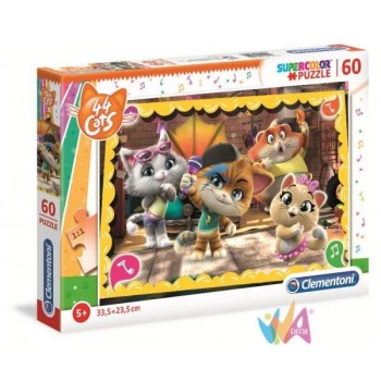 PUZZLE 60 PZ 44 GATTI