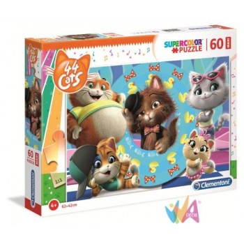 PUZZLE MAXI 60 PZ 44 GATTI