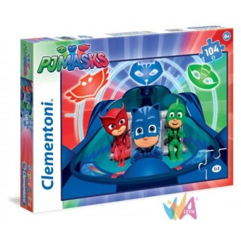 PUZZLE 104 PJ MASKS 2018