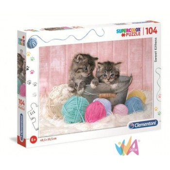 PUZZLE 104 PZ SWEET KITTENS