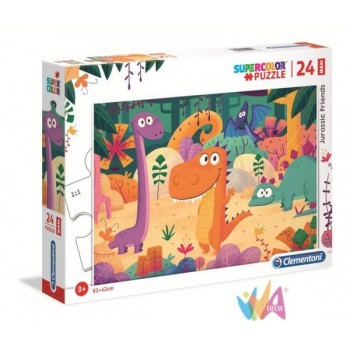 PUZZLE MAXI 24 PZ DINOSAURI