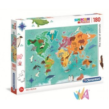 PUZZLE 180 LA MAPPA DEGLI...