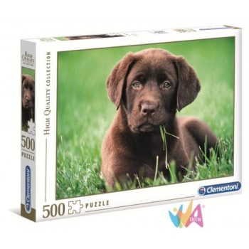 PUZZLE 500 PZ CHOCOLATE PUPPY