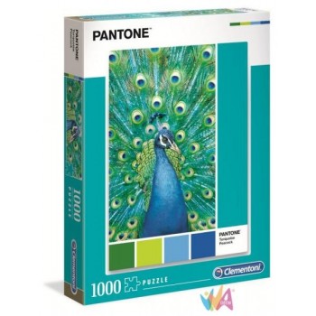 PUZZLE 1000 PANTONE PAVONE...