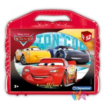 PUZZLE CUBI 12 PZ CARS 3