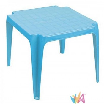 TAVOLO BABY AZZURRO 56 X 52...