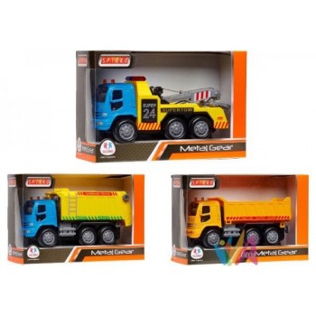 CAMION DIE CAST RETROCARICA...