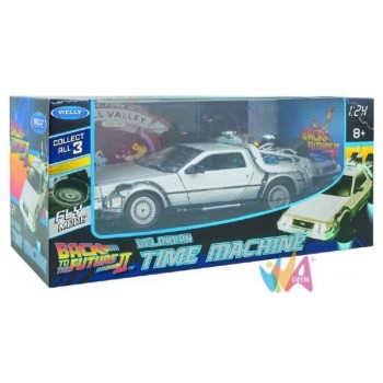 WELLY DELOREAN 1:24 RITORNO...