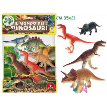 DINOSAURI RIGIDI 6 PZ