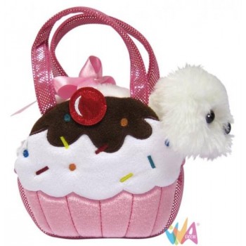 BORSETTA CUPCAKE CON CANE