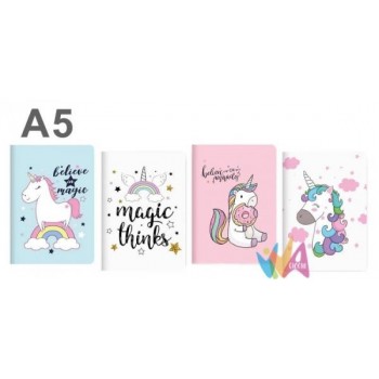 NOTEBOOK A5 UNICORNI