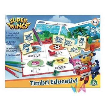 SUPERWINGS SET TIMBRI 26000