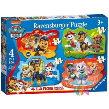 PUZZLE 4IN1 PAW PATROL