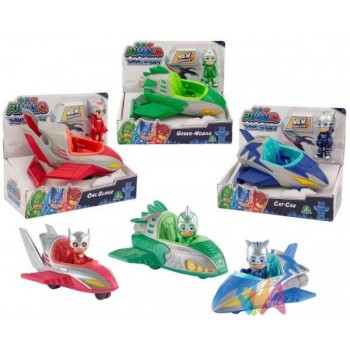 PJ MASKS JET C/PERS ASS