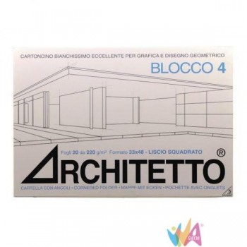 Architetto BLOCCO F4 33X48...