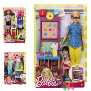 BARBIE CAREERSPLAYSET ASS -...