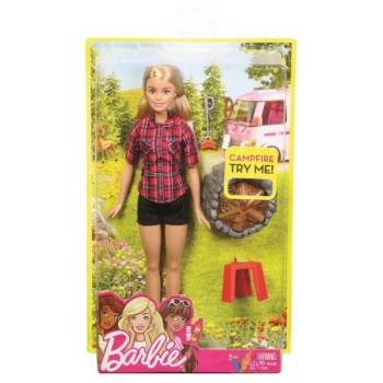 BARBIE CAMPEGGIO BIONDA -...