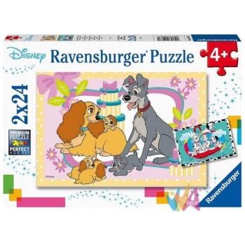 PUZZLE 2X24 PZ I CUCCIOLI...