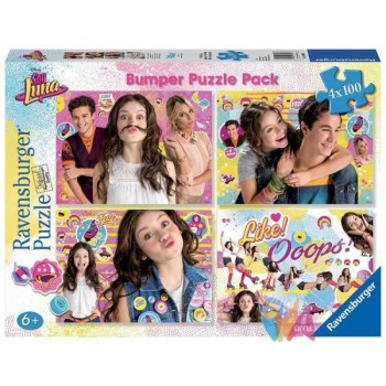 PUZZLE 4X100 PZ SOY LUNA -...